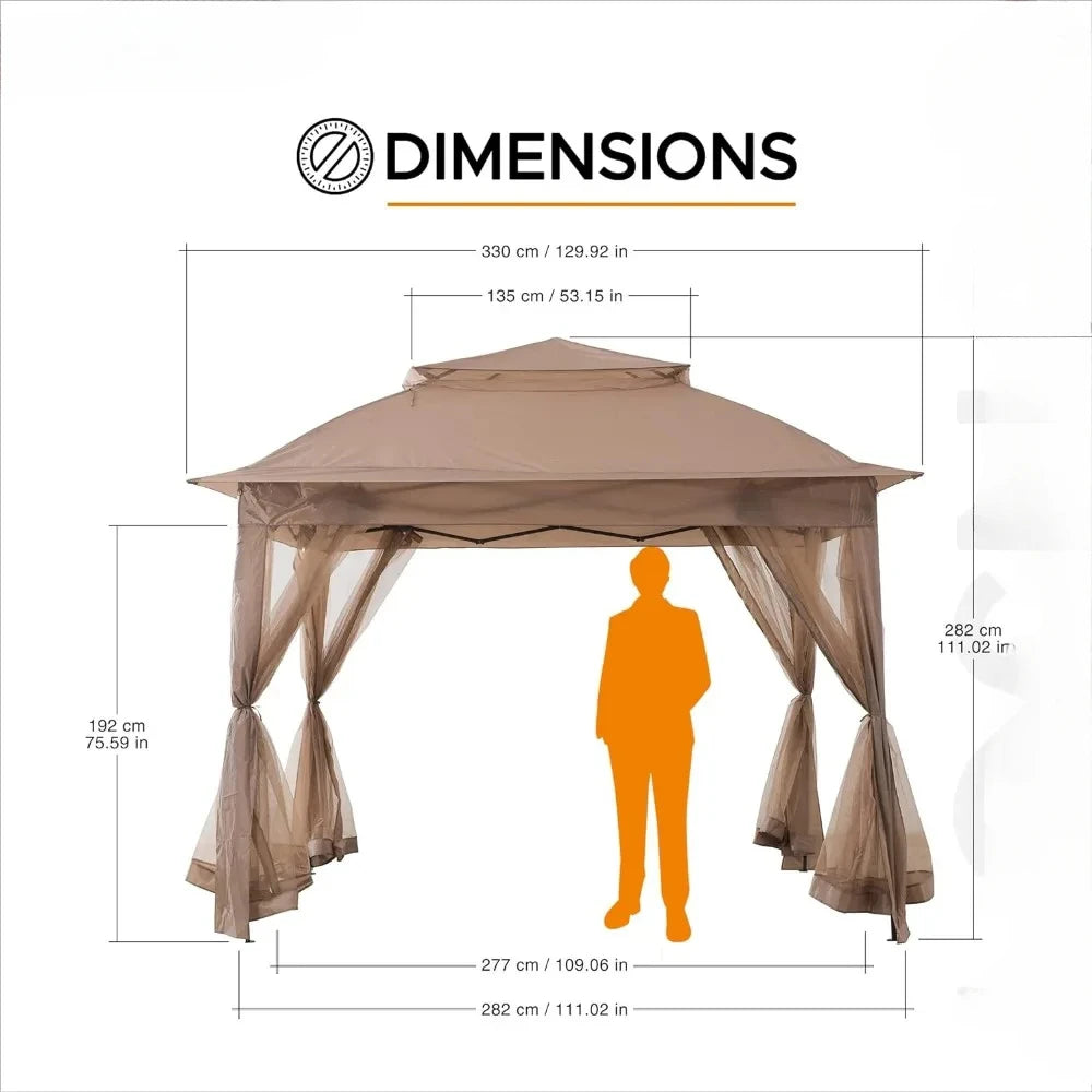 11x11 ft. Pop-Up Instant Gazebo