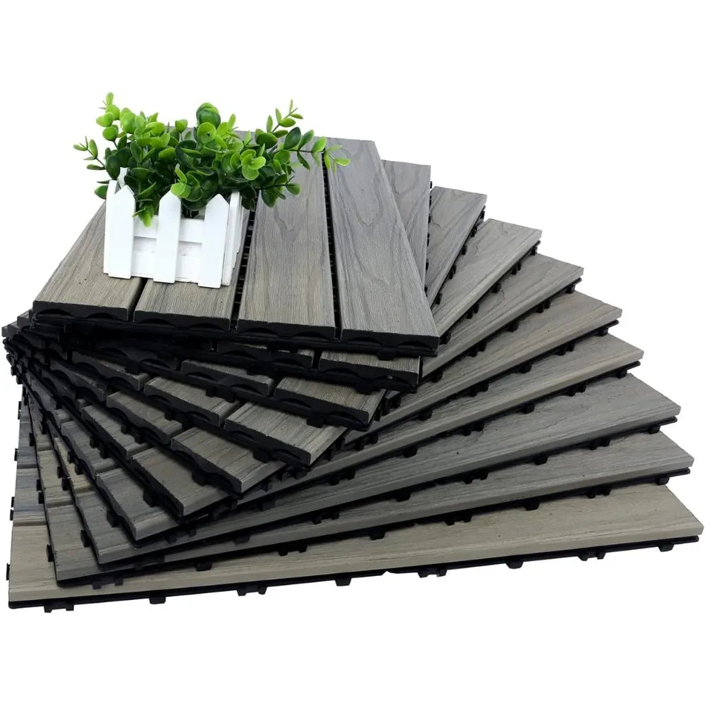 DIY Interlocking Deck Tiles