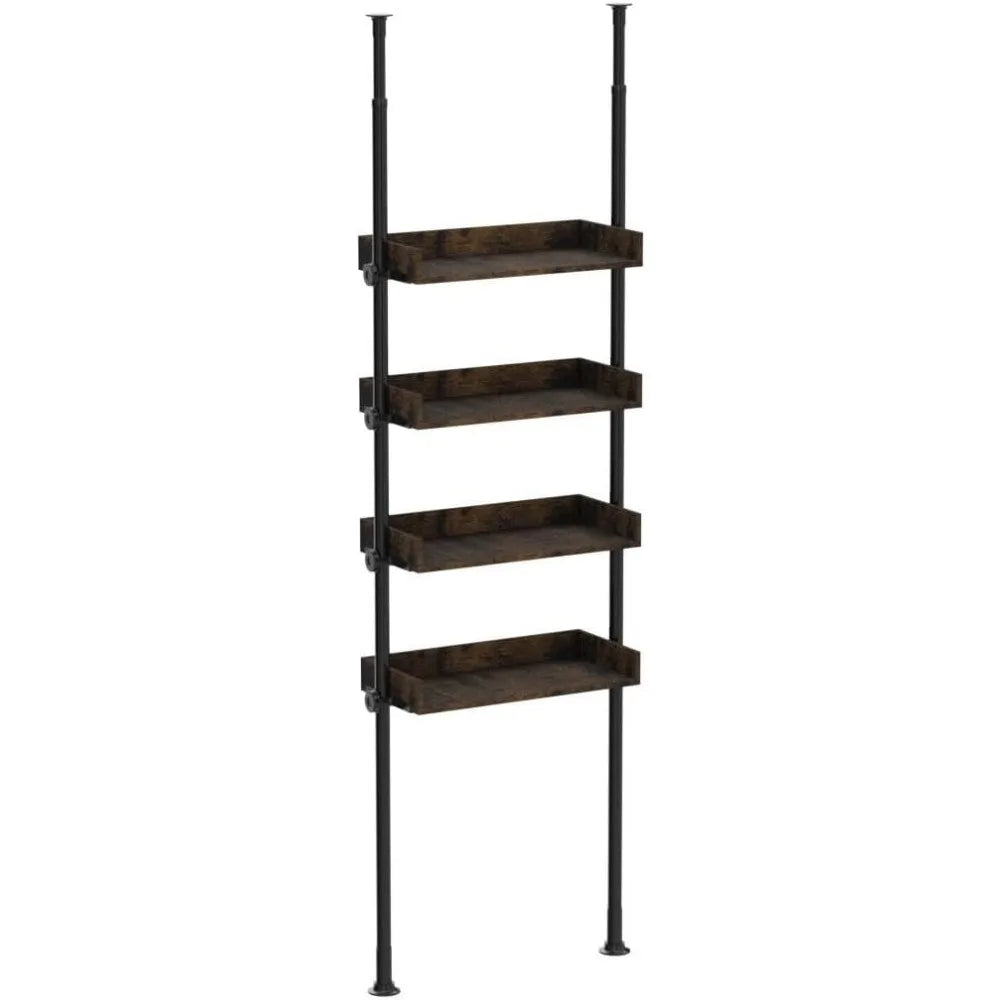 Adjustable 4-Tier Bathroom Organizer