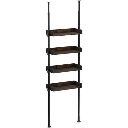 Adjustable 4-Tier Bathroom Organizer