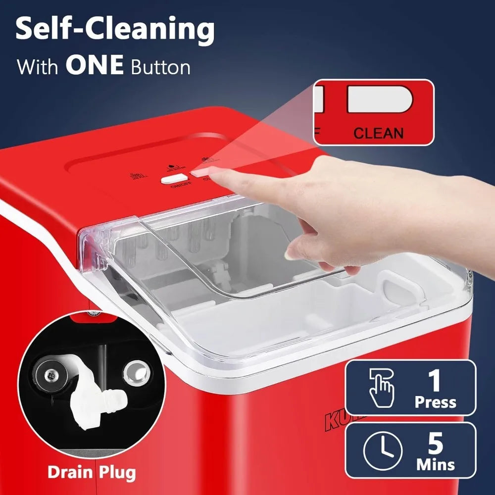 Self-Cleaning Ice Maker