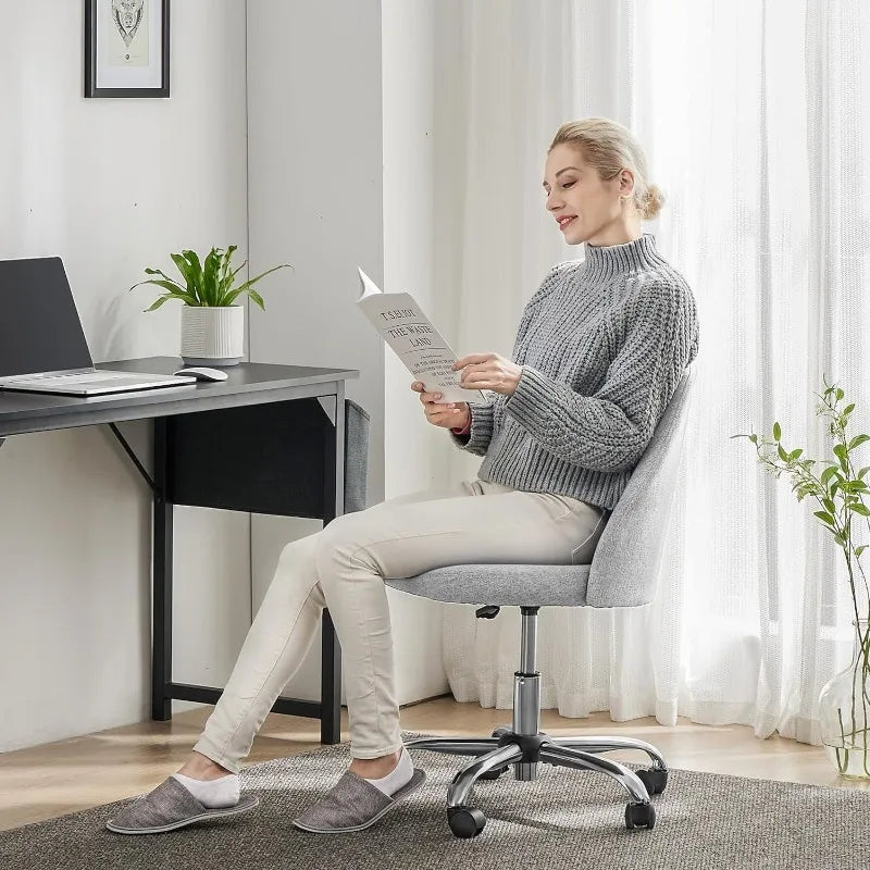 Rolling Vanity Office Chair