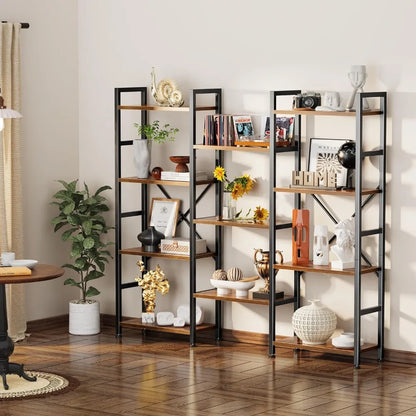 Triple Tier Bookshelf