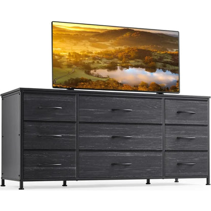 Dresser TV Stand with Drawers